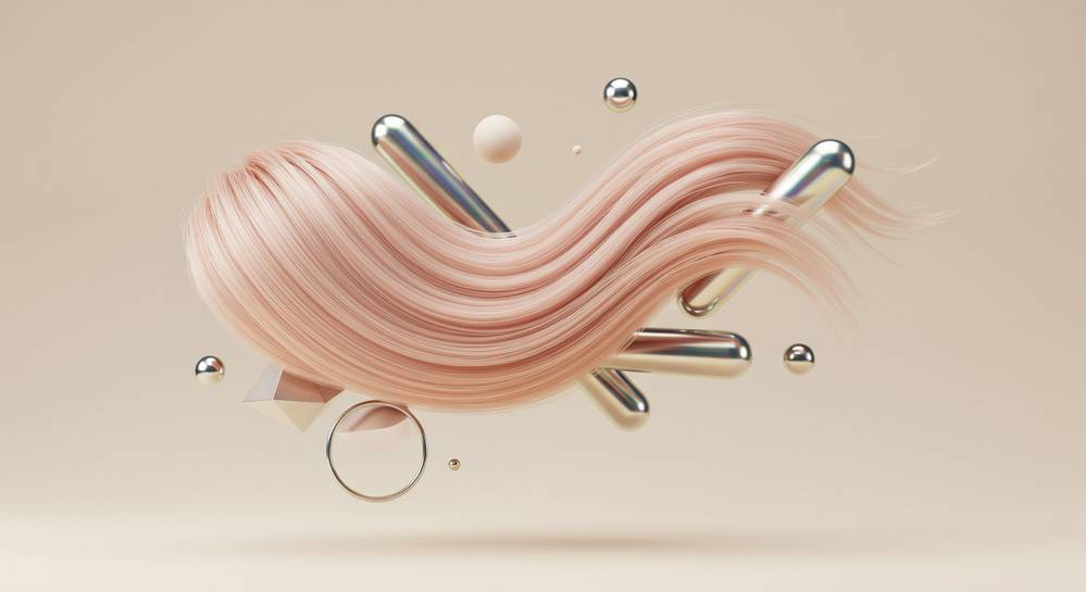 Effortless hair and avant garde nail artistry